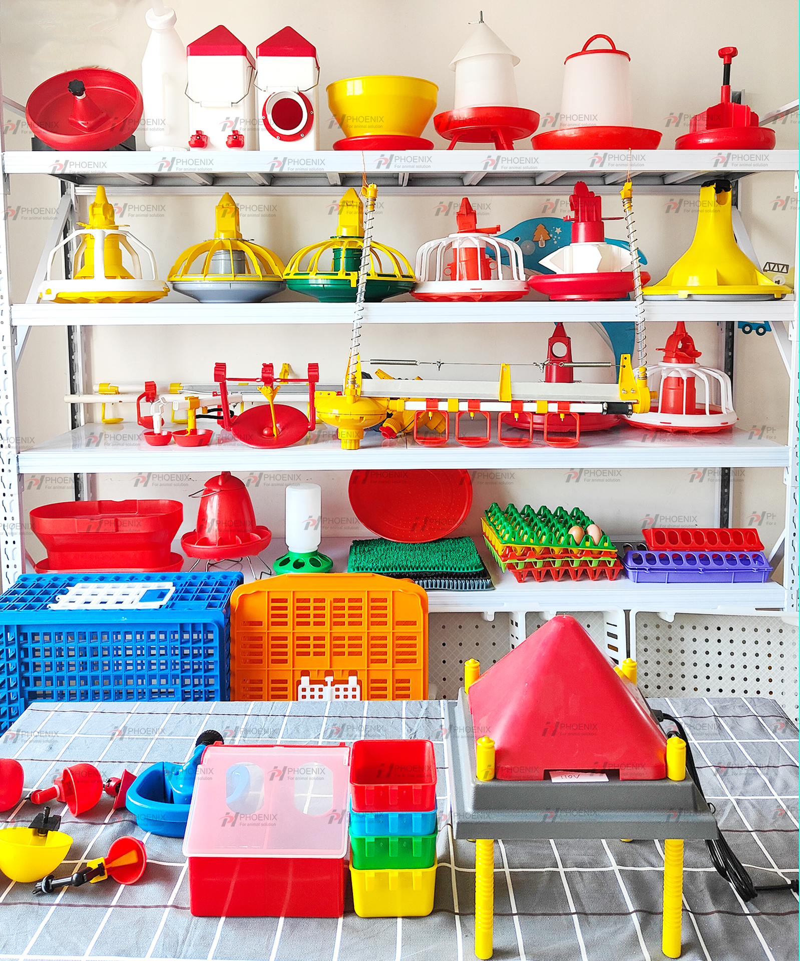 PH水料桶水料线