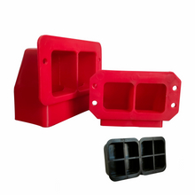 DIY Chicken Feeder Dual-Port for Quail Chick Partridge Small Poultry Feeder