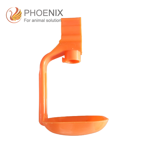 plastic Drinker Cup Nipple Drinker with Drip Cup Poultry Water Nipple Drinker With Hanging Drip Cups, PH-34