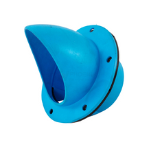 DIY Chicken Feeder Rain Proof Rubber Poultry Feeder Ports