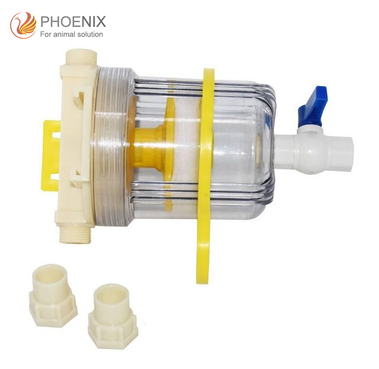 Water Filter For Poultry Water Drinking System Chicken Duck Layer Broiler Farming Equipment PH-95 