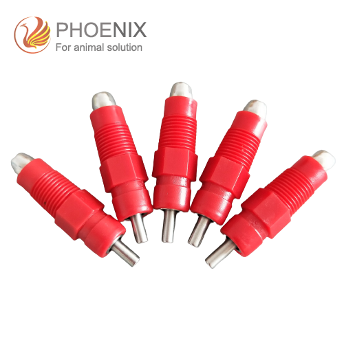  Cone Valve Threaded Chicken Poultry Chicken Nipple Drinker For Modern Poultry House PH-10