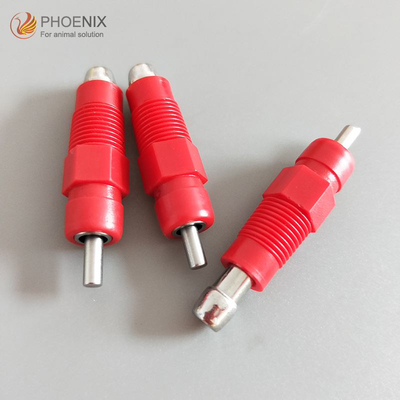  Cone Valve Threaded Chicken Poultry Chicken Nipple Drinker For Modern Poultry House PH-10