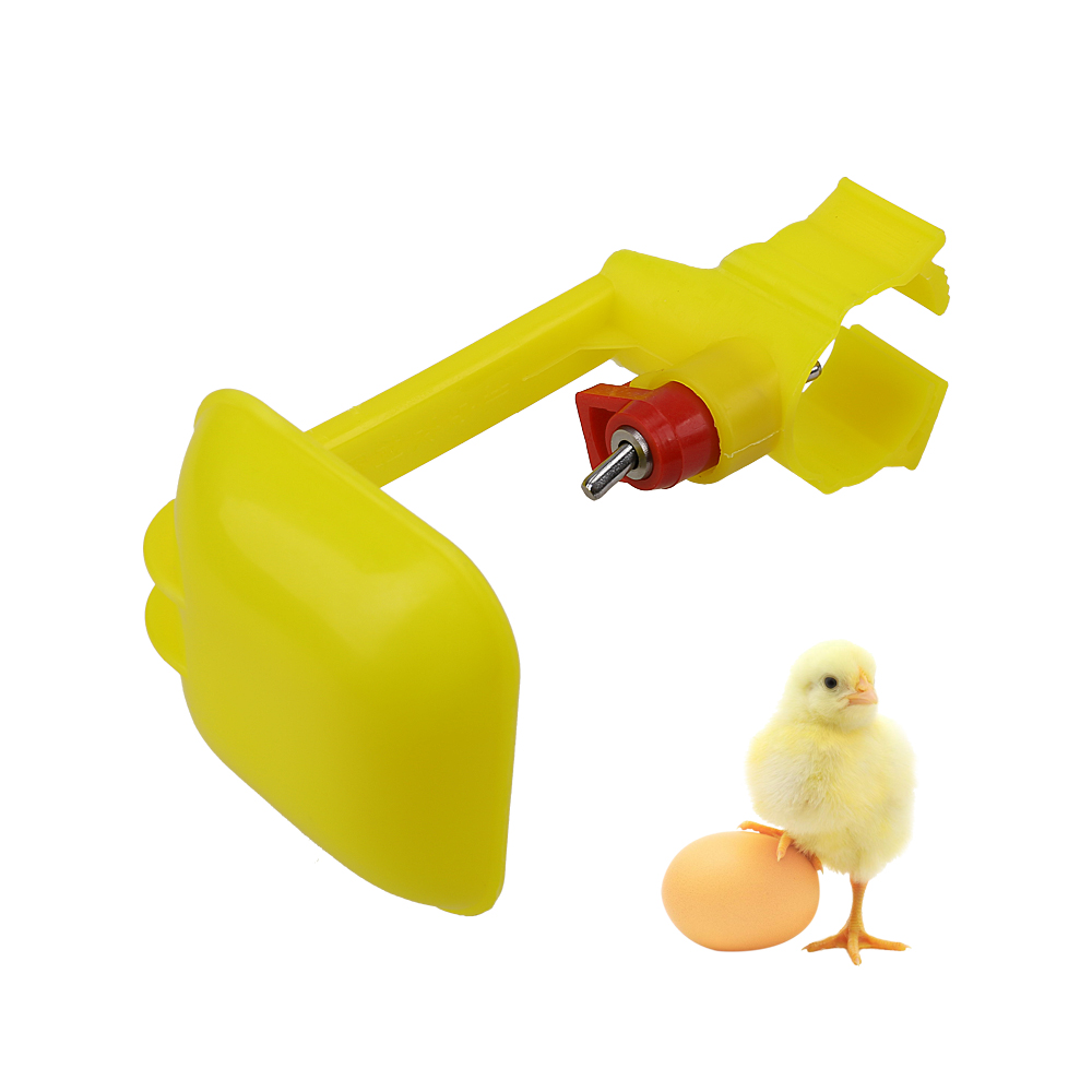 Plastic Chicken Nipple Drinker With Drip Cup Nipple Drinker with Hanging Cup PH-29
