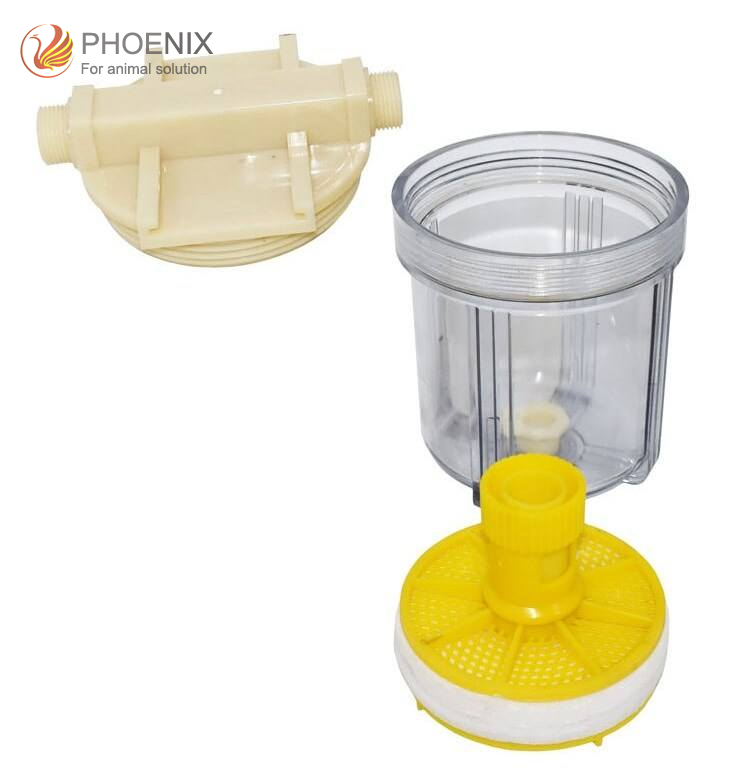 Water Filter For Poultry Water Drinking System Chicken Duck Layer Broiler Farming Equipment PH-95 