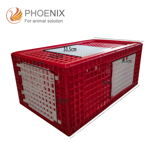 Plastic Turkey/ Live Chicken Transport Cage Poultry Transport Crate Ph-274