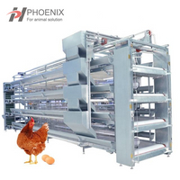  H-type Battery Layer Chicken Cage System Automatic Chicken Layer Cage 