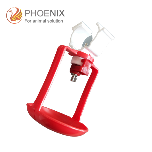 Chicken Nipple Drinker Automatic Water Drinking System With Two-lever Boom Drip Cups PH-39
