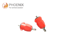 Poultry Nippler Waterer Feeder Chicken Duck Bird Automatic Water Nipples PH-15