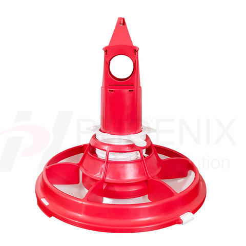 Chicken Feeder Pan Feed Auger Spiral for Poultry Farm Equipment Poultry Pipe Feeder Set Hens Feeder Poultry Ph-231