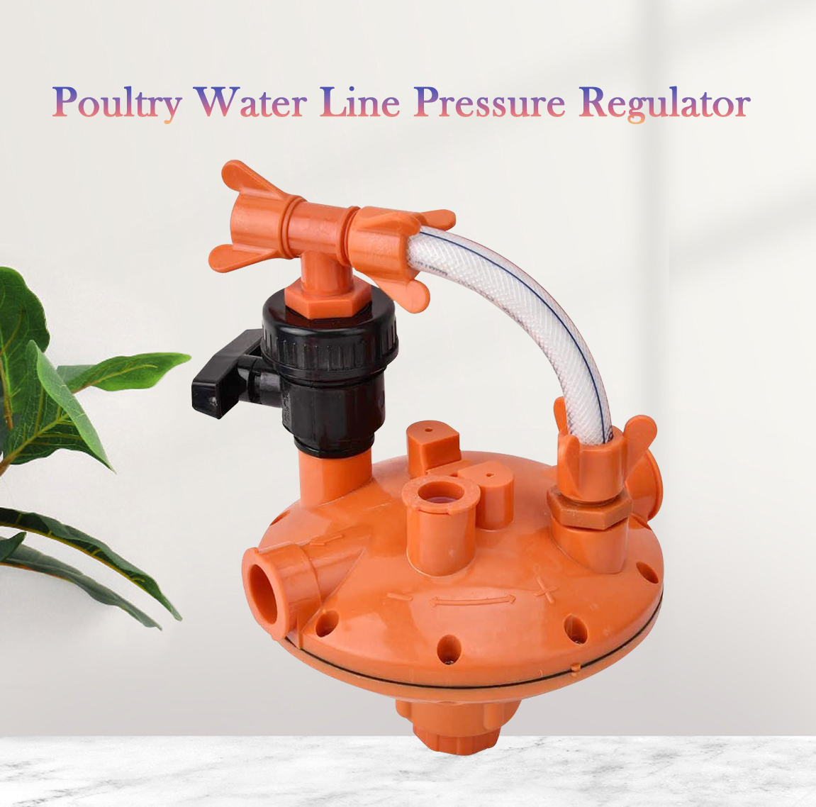 Poultry Water Line Pressure Regulator