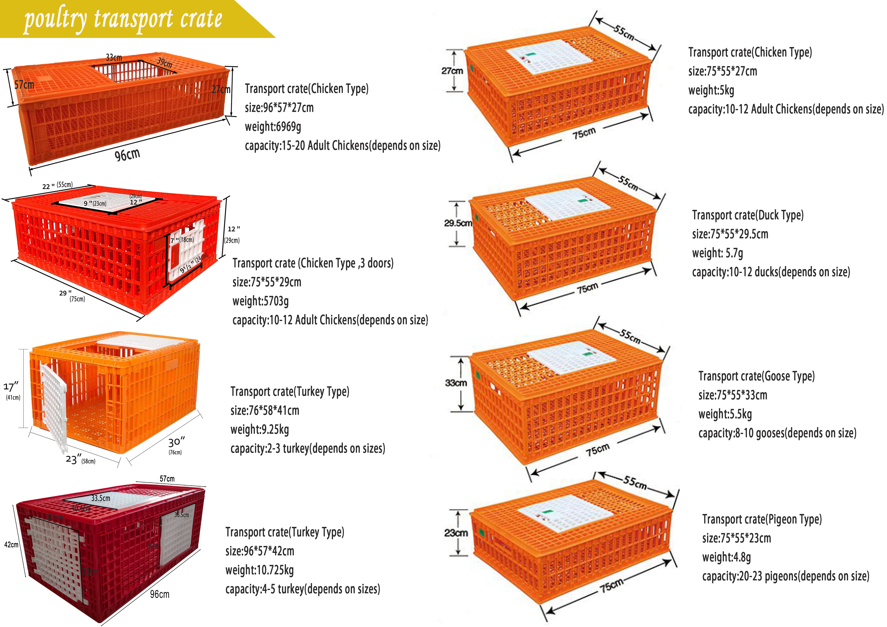 transport crates