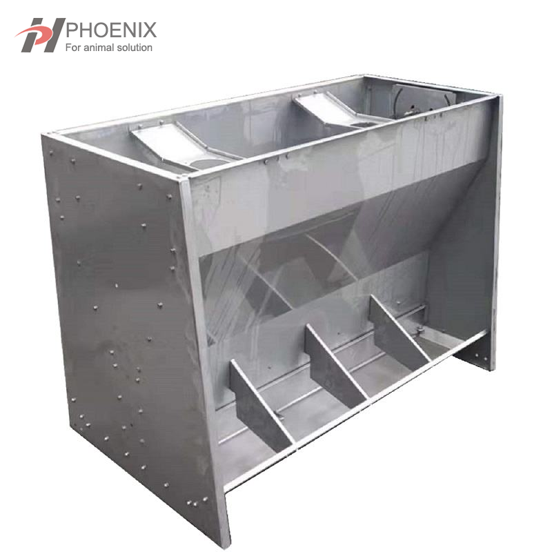  Various Size Double /Single Side Stainless Steel Hog Swine Hay Feed Trough