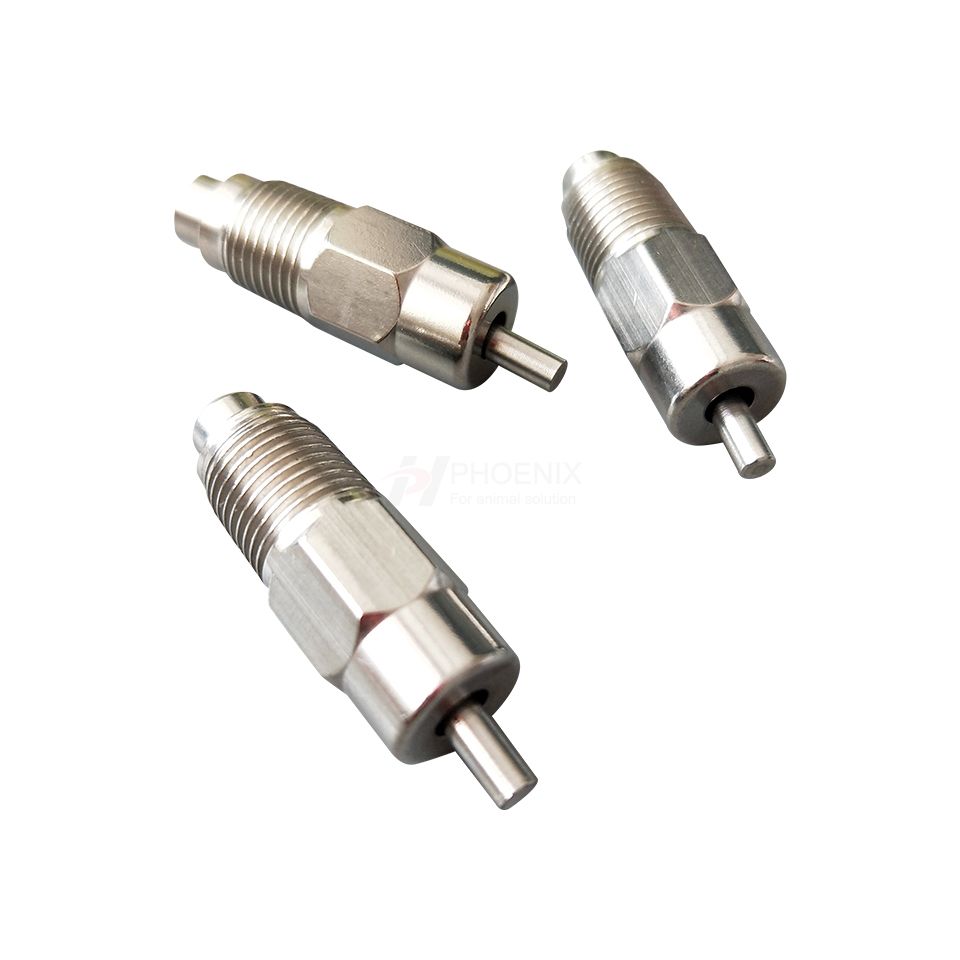 PH-02 Stainless Steel Nipple Drinker for Chickens 