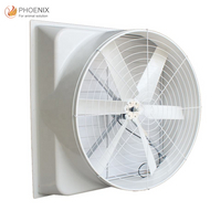FRP Cone Fan Poultry House Ventilation Equipment Greenhouse Ventilation Fan Fiber Glass Exhaust Fan