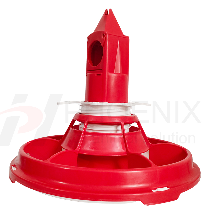 Chicken Feeder Pan Feed Auger Spiral for Poultry Farm Equipment Poultry Pipe Feeder Set Hens Feeder Poultry Ph-231